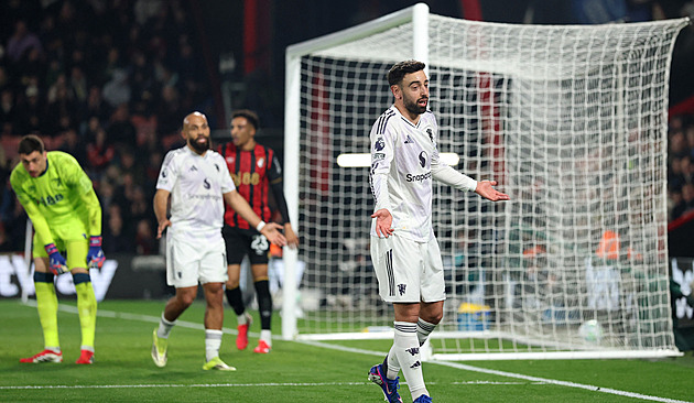 ONLINE: Předehrávka anglické ligy. United hrají s Bournemouthem po půli smírně