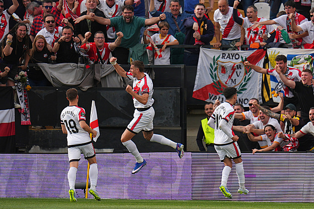 Vallecano pomáhá českému koeficientu, v Konferenční lize porazilo AEK Atény