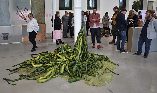 Třicet umělců se zamýšlí nad fenoménem půdy. Výstava zaplnila galerii Plato