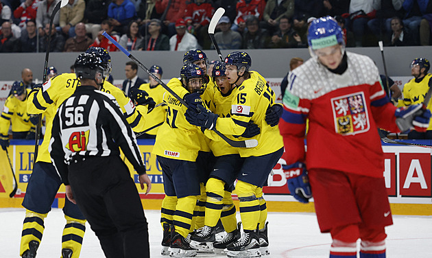 ONLINE: Česko - Švédsko 4:3. Soupeř zvyšuje aktivitu, jeho trefa však neplatí
