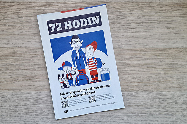 Krizová příručka 72 hodin vyvolala strach u 15 % obyvatel. Téměř pětina ji vyhodila
